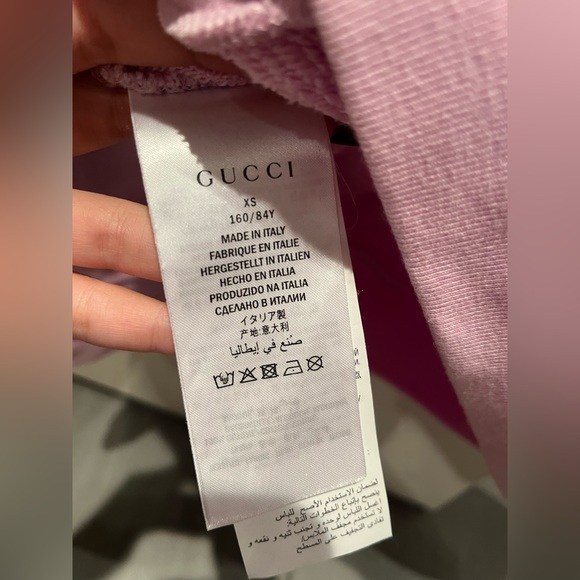 Gucci pink crew neck top - Picture 9 of 9